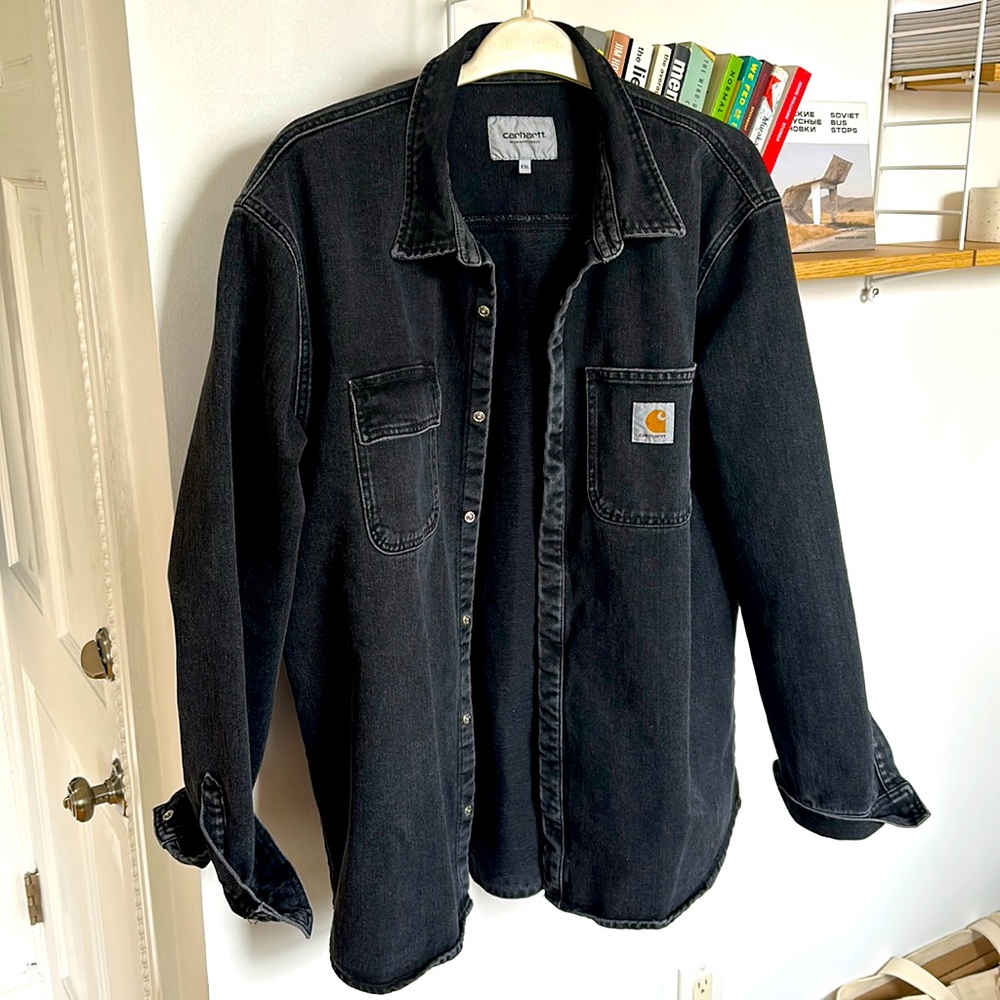 Carhartt work in progress WIP denim shirt / chore jacket